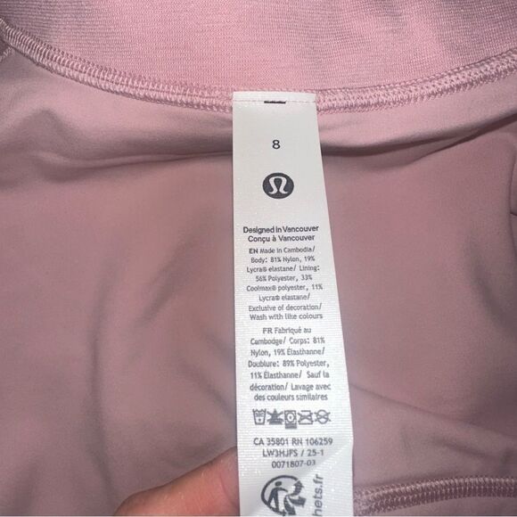 NWT 8 Lululemon Define Cropped Jacket Nulu - Pink Haze - Picture 5 of 8